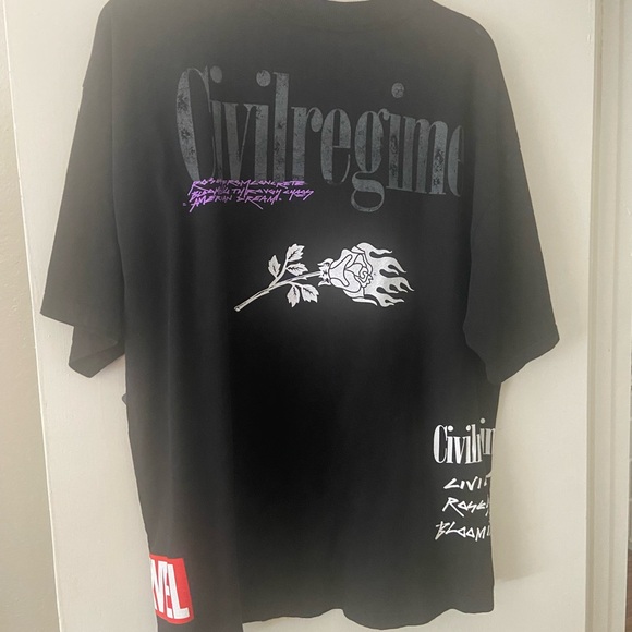 CIVIL REGIME X DARC SPORT X MARVELS SPIDER-MAN "WE ARE VENOM" SHIRT. - Picture 4 of 8